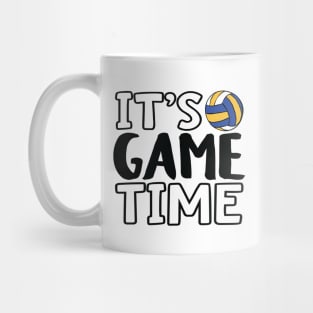 "It's Game Time", Volleyball Mug